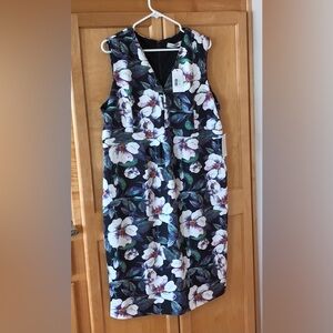 NWT Angel Maternity floral nursing dress sleeveless - XL